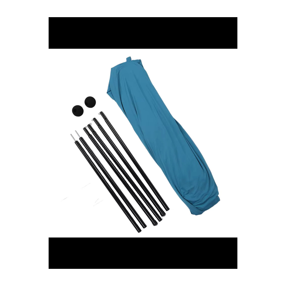 Wasserdichte Strandüberdachung mit UPF50 Schutz für 5 Personen inklusive Tragetasche und windfestem Seil für Camping und Outdoor-Schatten - Bild 4