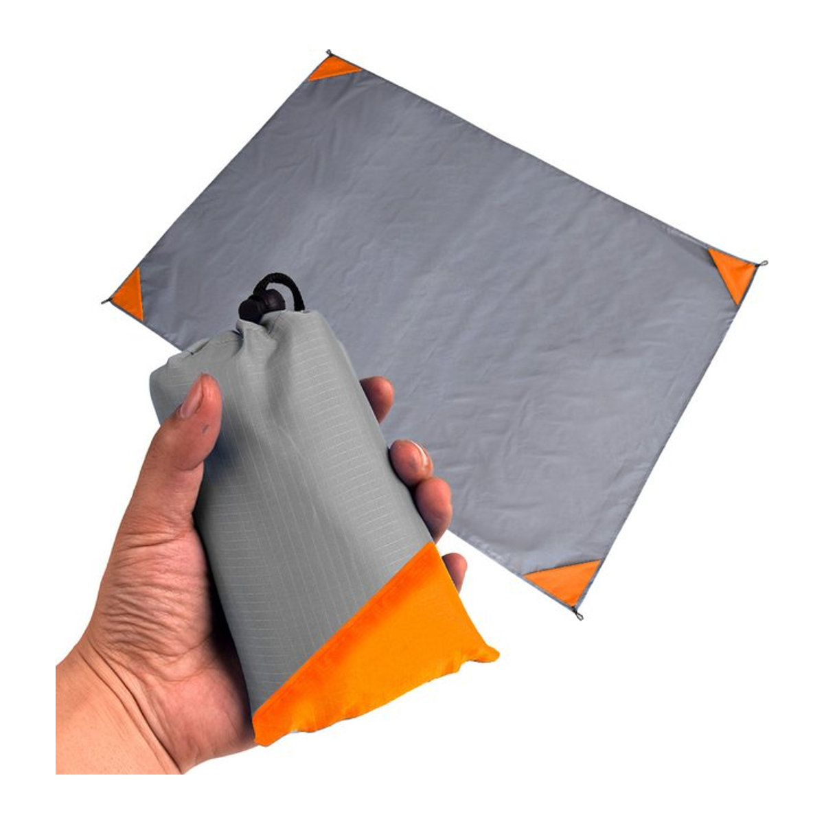 Wasserdichte und bequeme Outdoor-Campingmatte aus Polyester, zusammenklappbare Picknickmatte für Strand und Rasen - Bild 1