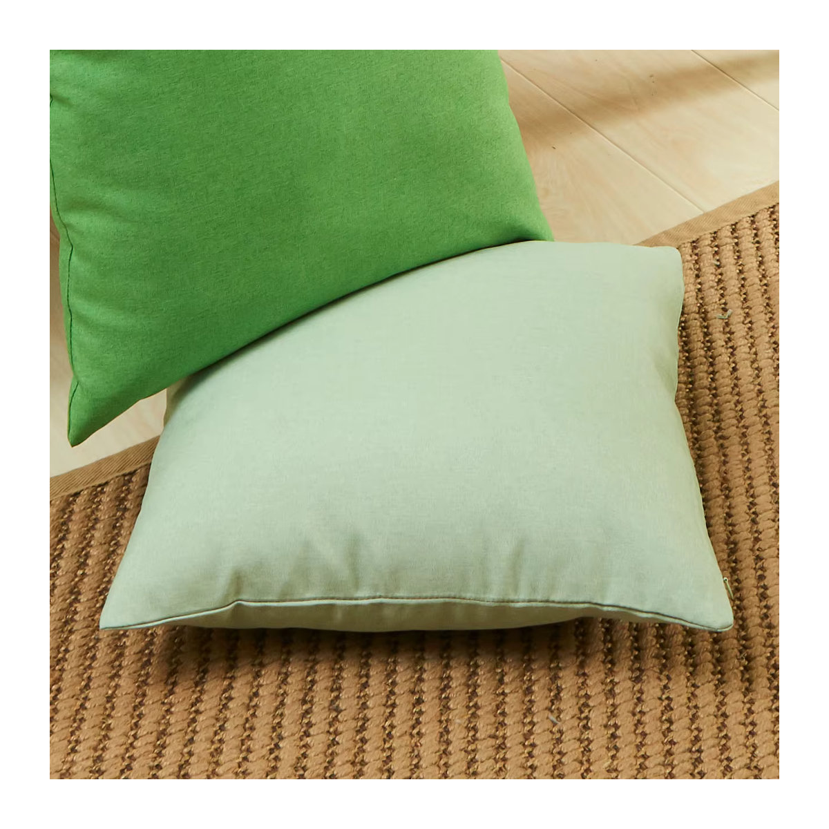 Wasserdichter quadratischer Kissenbezug von CANIRICA in Grün für Sofa und Außenbereich - Bild 3