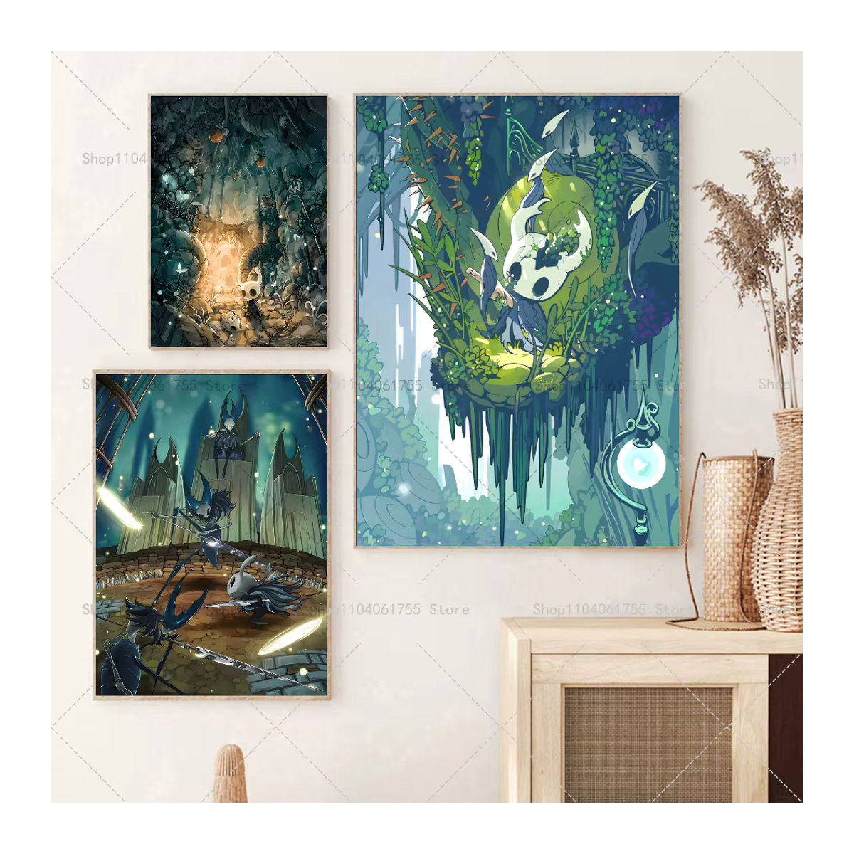 Wasserdichter selbstklebender Wandaufkleber Ritter Motiv als Poster zur Dekoration für Kaffeehaus, Bar oder Zimmer - Bild 2