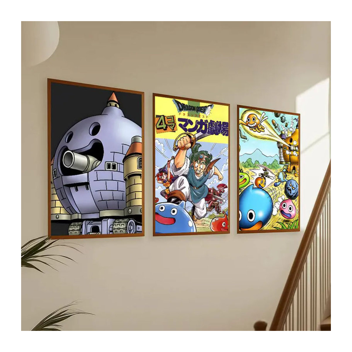 Wasserdichter Wandkunstdruck Rocket Slime aus Dragon Quest als rechteckiger Poster Aufkleber in Mehrfarbig für deine Heimdekoration - Bild 2