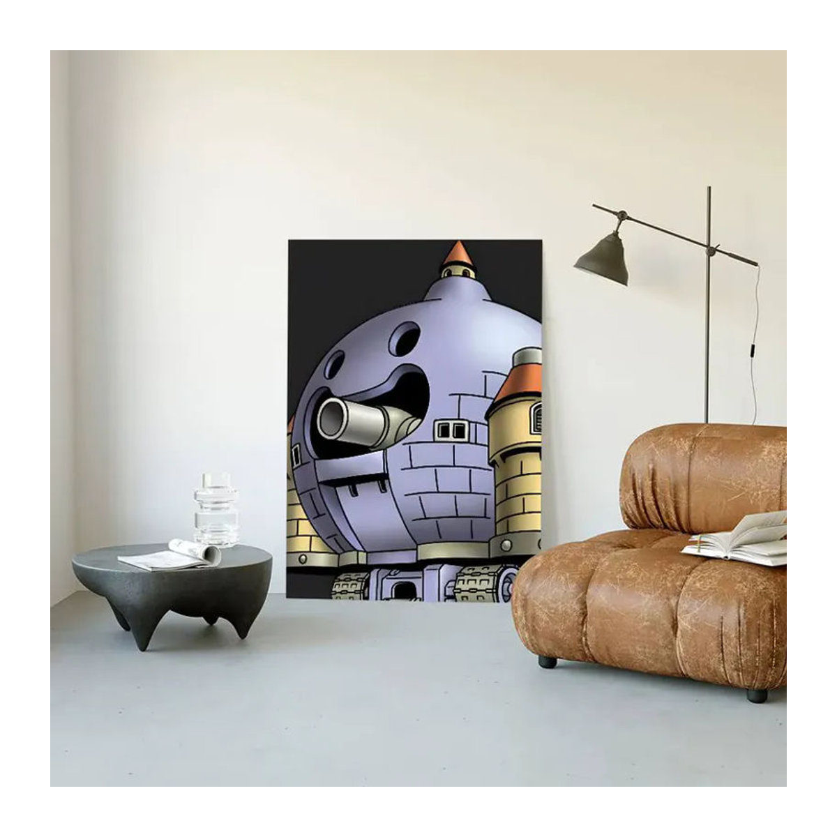 Wasserdichter Wandkunstdruck Rocket Slime aus Dragon Quest als rechteckiger Poster Aufkleber in Mehrfarbig für deine Heimdekoration - Bild 5