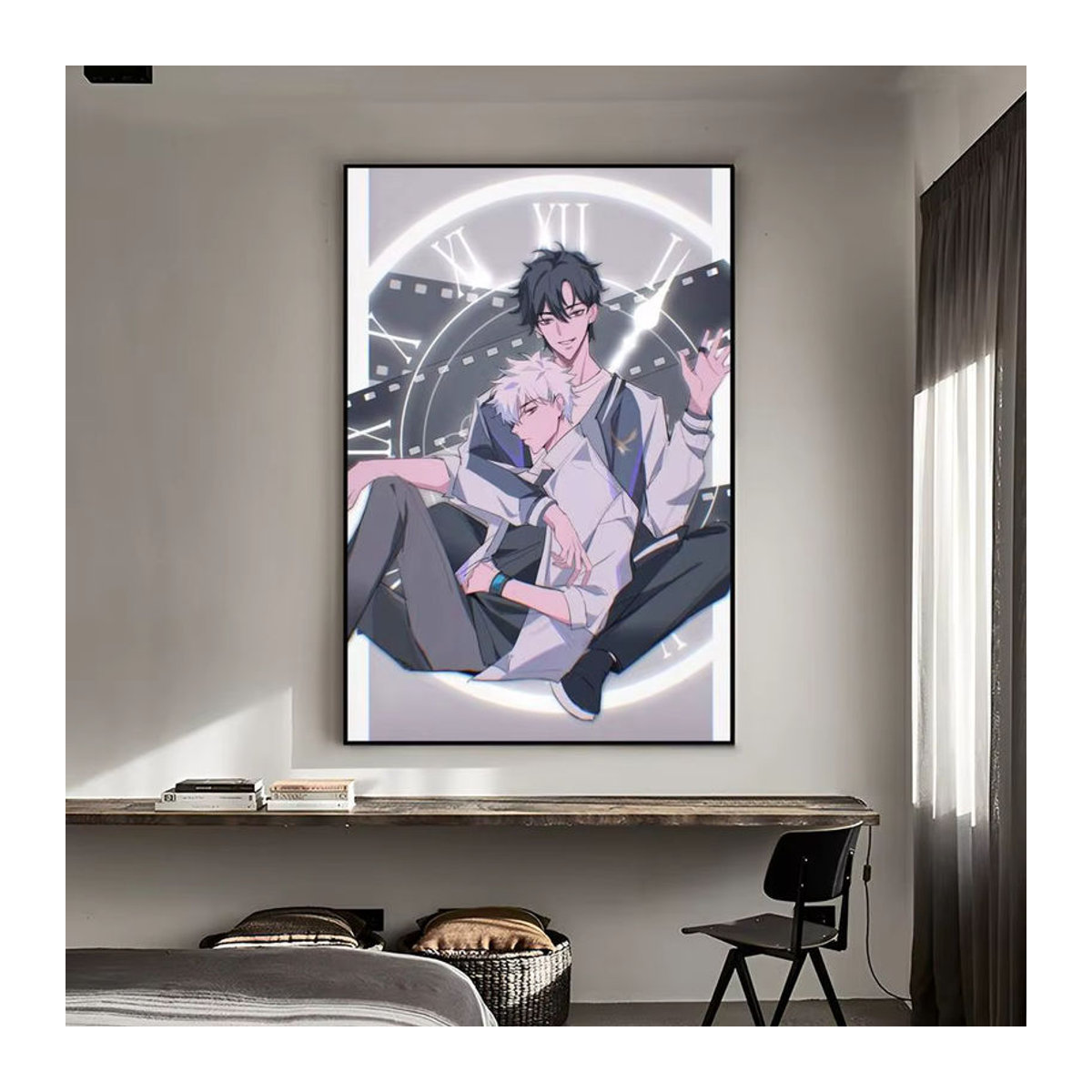 Wasserfestes Anime Retro Poster aus Papier für die Wanddekoration in Mehrfarbig - Bild 4