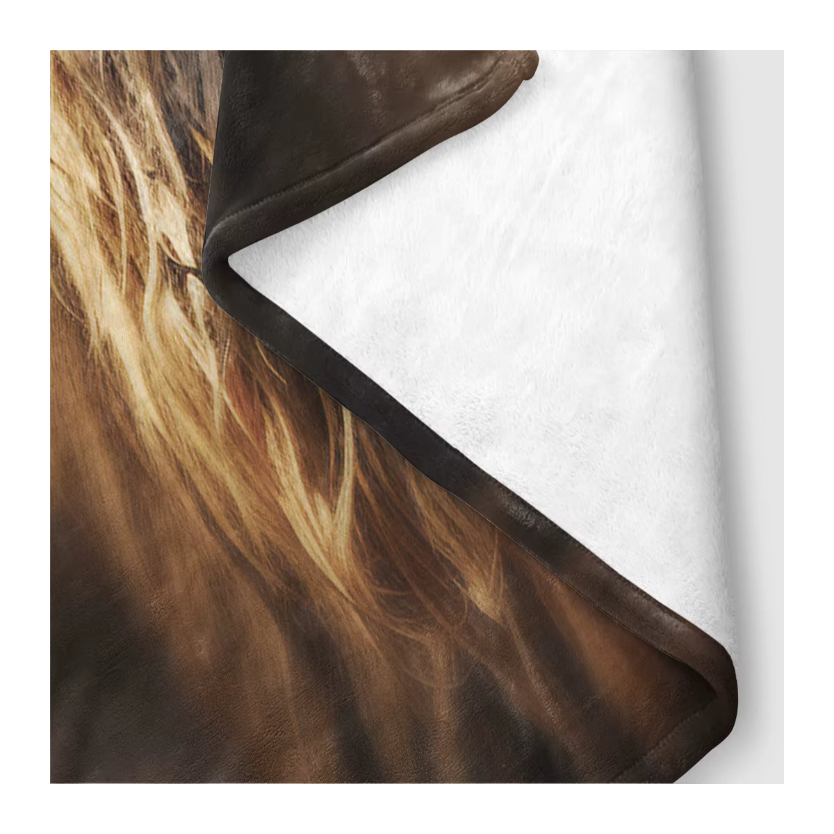 Weiche Flanell-Decke mit Löwen-Print für Sofa und Raum, warm und gemütlich - Bild 4