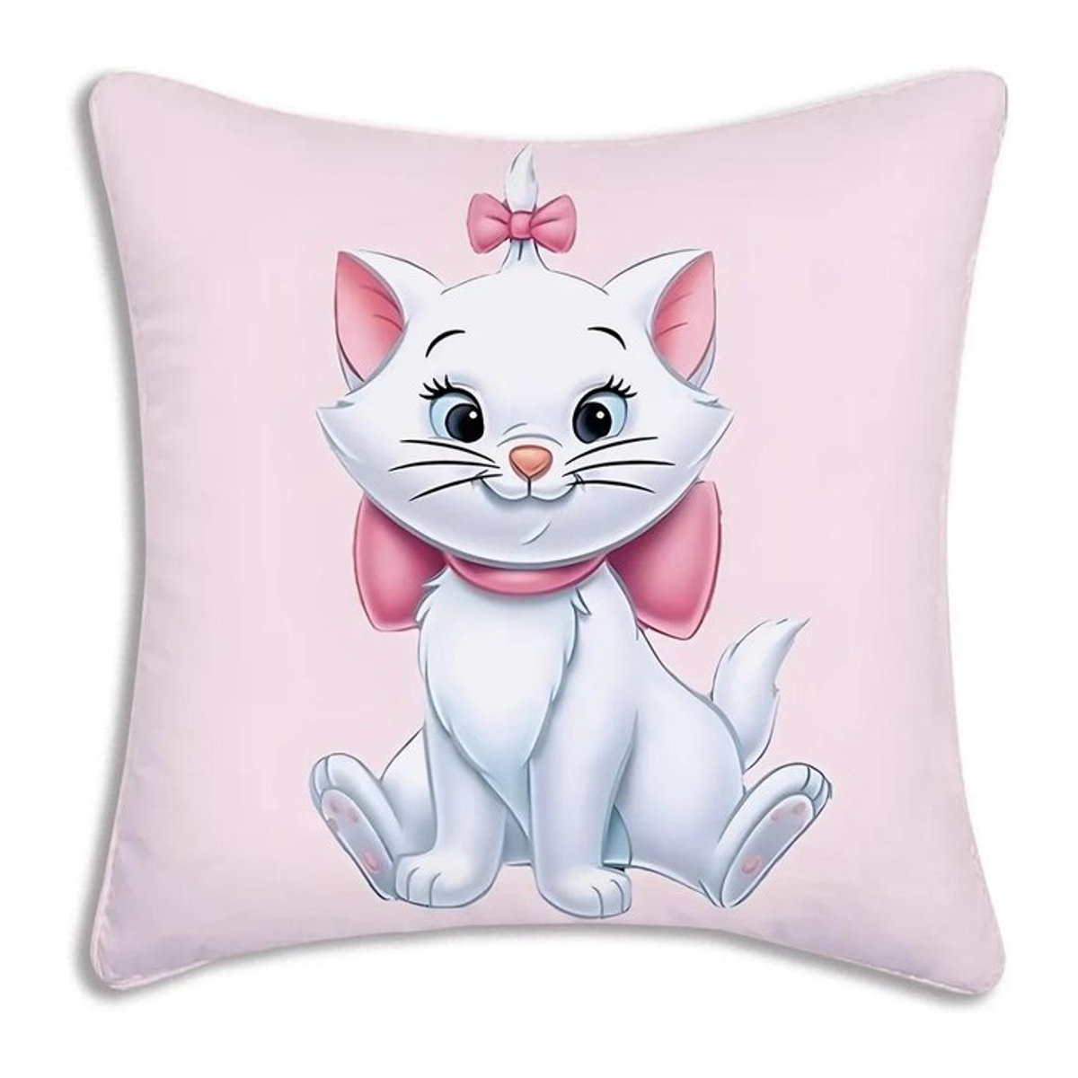 Weicher Cartoon Kissenbezug aus Polyester für dein Wohnzimmer in Beige, B/H: 66 x 66 cm - Bild 1