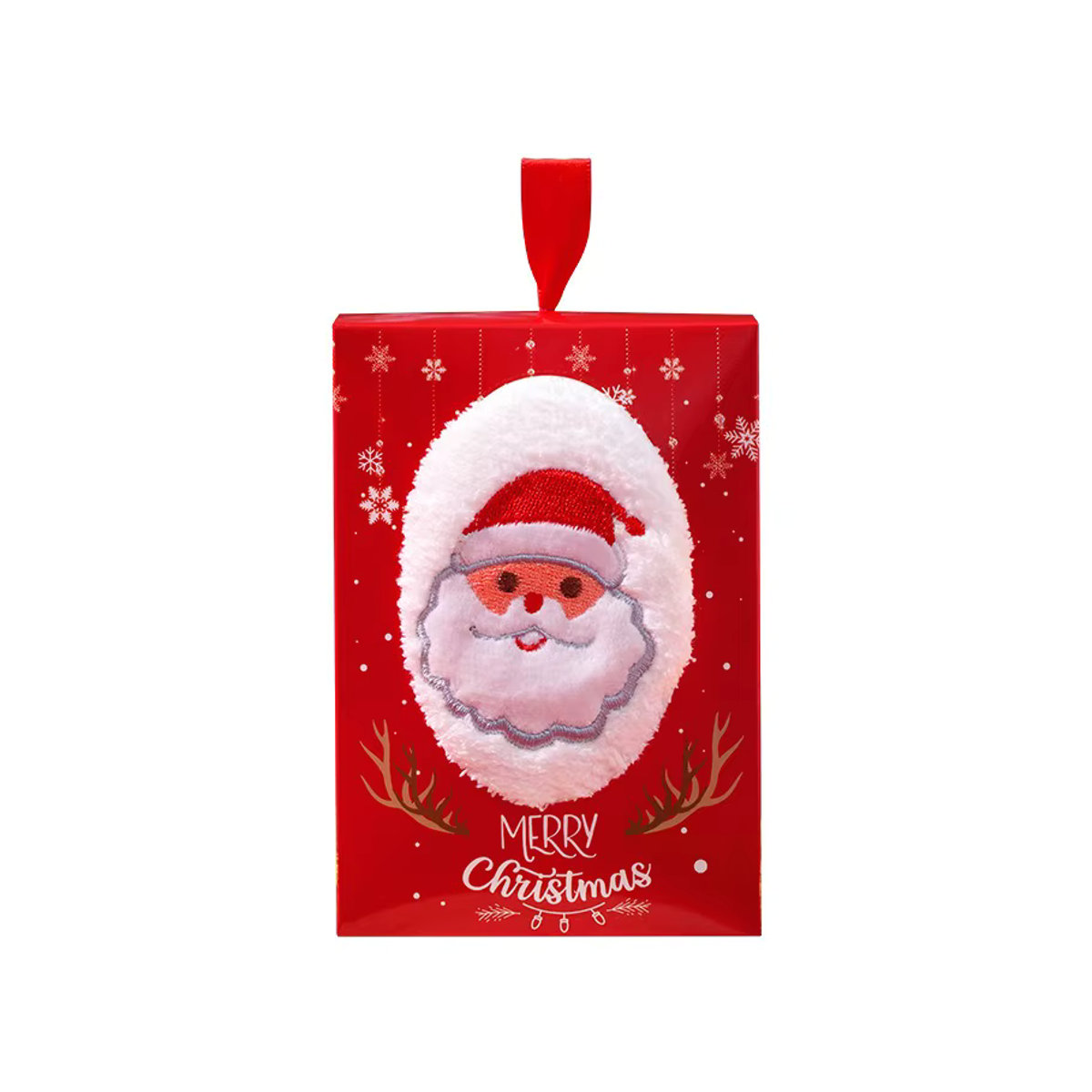 Weihnachtshandtuch in Geschenkbox mit Weihnachtsbaum-Design - Bild 4