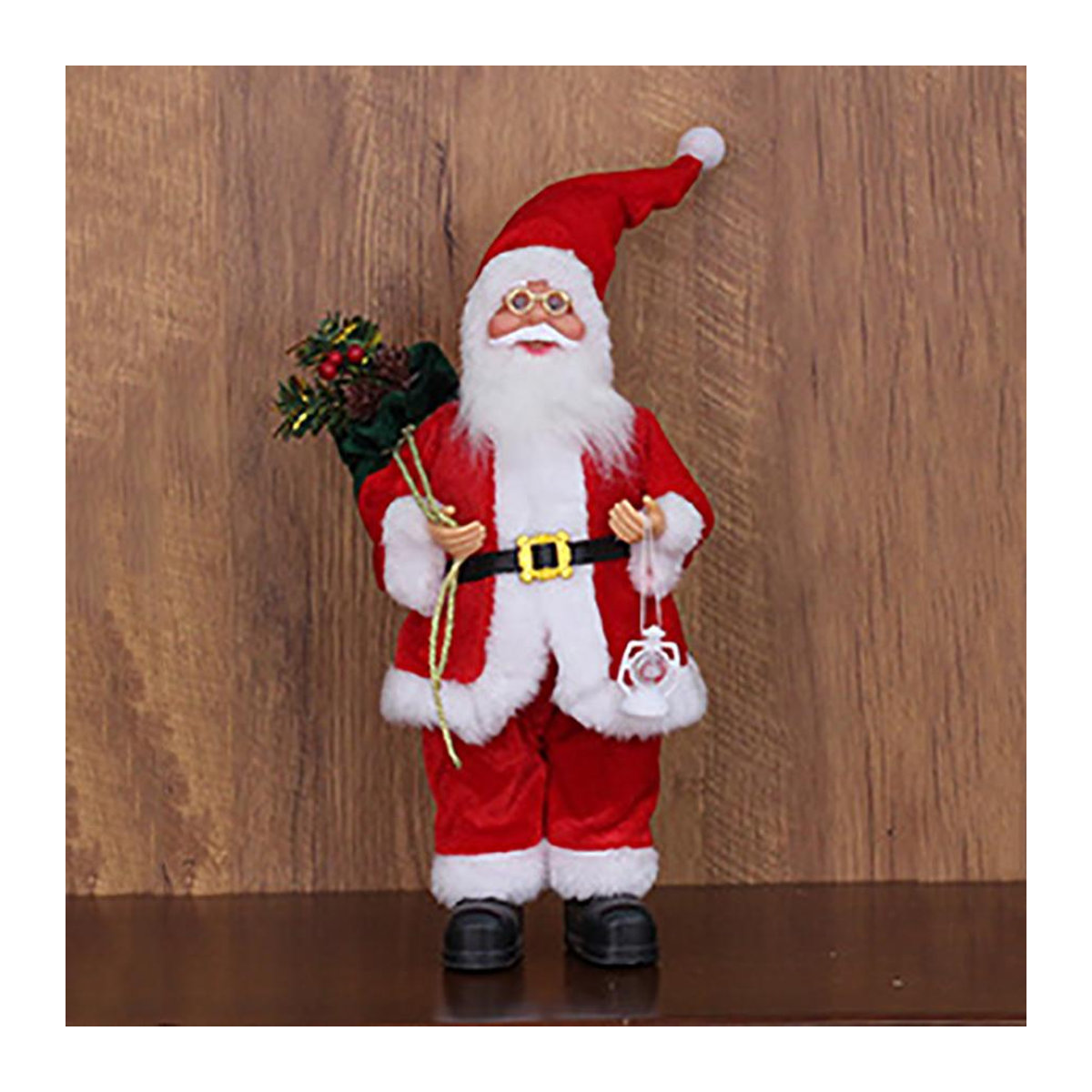 Weihnachtsmann Weihnachtsdekoration von feiyanautoparts, stehend, Höhe: 30 cm - Bild 5