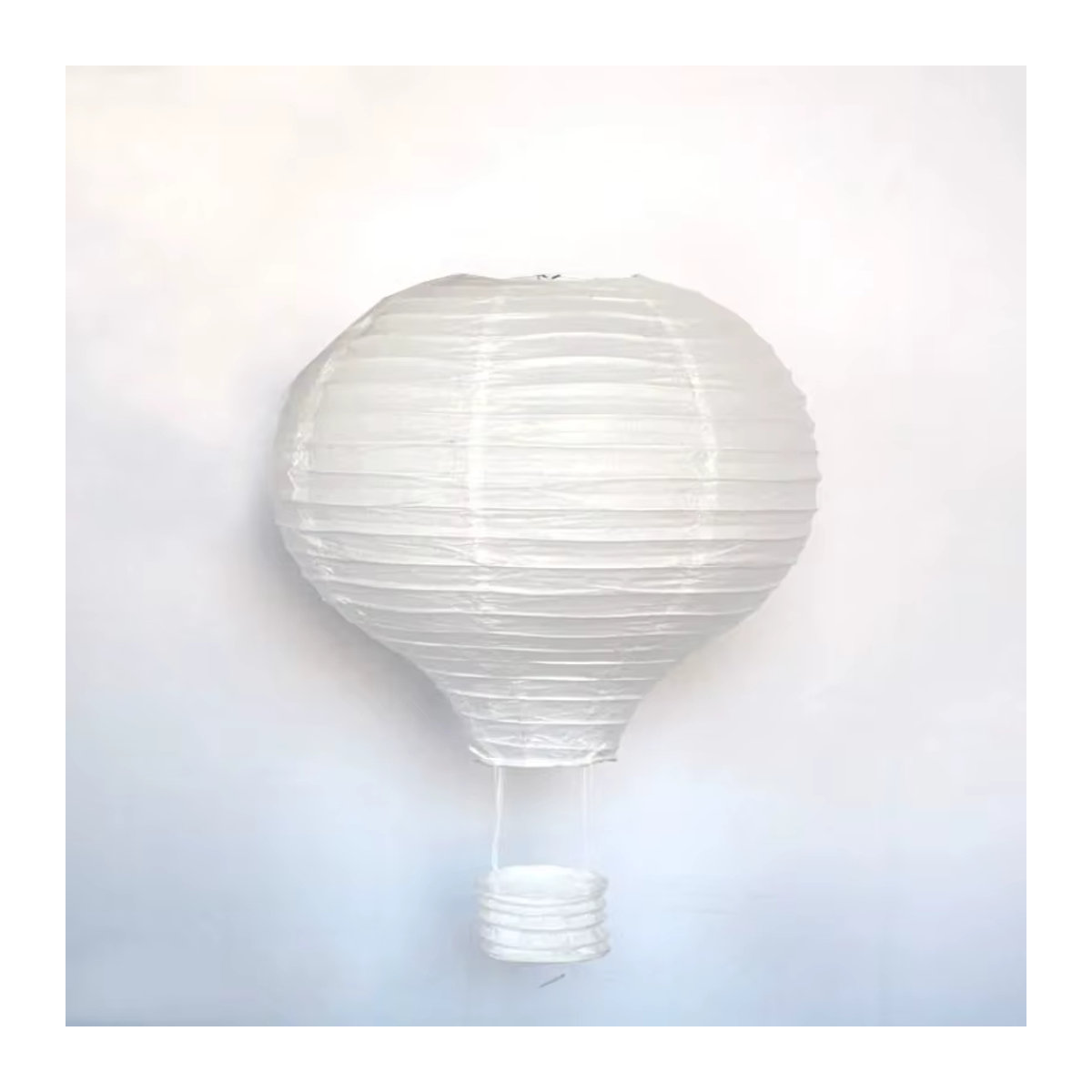 Weiße Heißluftballon-Papierlaterne von merylover als dekorative chinesische Wunschlaterne für Hochzeit und Geburtstag - Bild 4