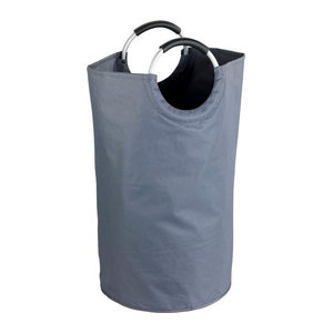 WENKO Wäschesammler JUMBO Grau, B/T/H: 38 x 38 x 72 cm