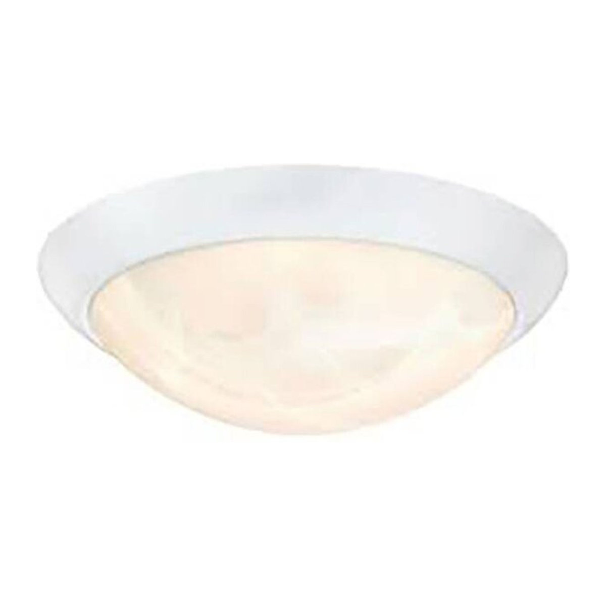 Westinghouse LED-Deckenleuchte aus Metall in Weiß, modern und minimalistisch, B/H/T: 28 x 9 x 28 cm - Bild 1