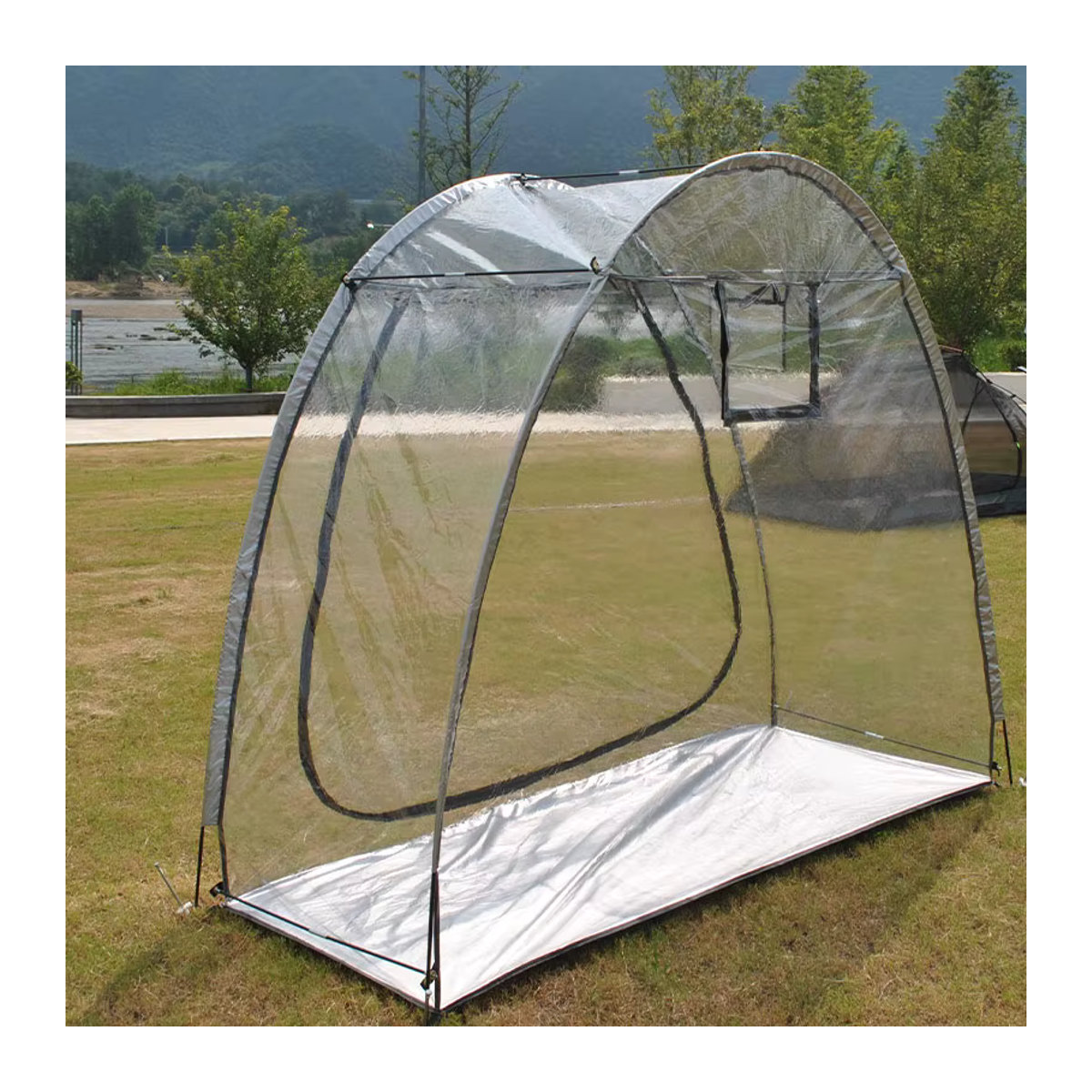 Wetterbeständiges transparentes Outdoor-Zelt für Camping, Picknick und Wintersport - Bild 2