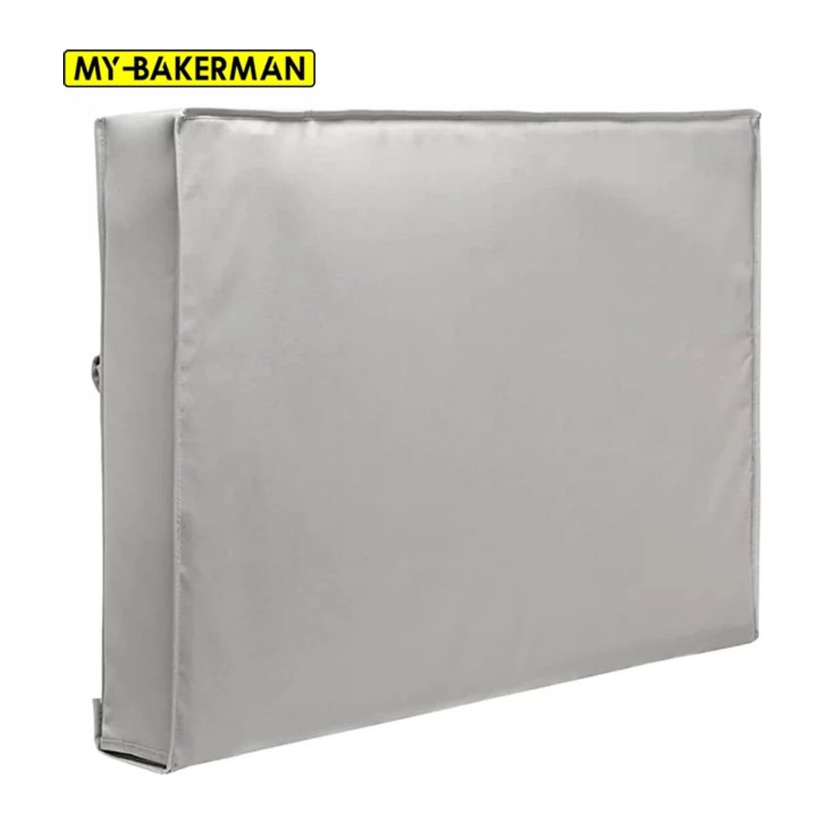Wetterfeste Outdoor-TV-Bildschirmabdeckung von MY·BAKERMAN in Grau für 22–65 Zoll LCD-Fernseher, wasserdicht und staubdicht - Bild 1