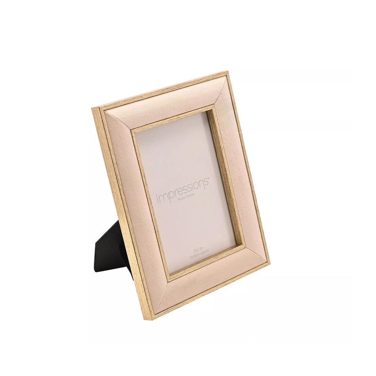 Widdop Impressions Samt-Fotorahmen in Beige als Tischaufsteller, B/H: 13 x 18 cm - Bild 1