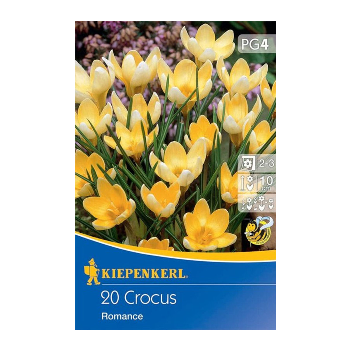 Wildkrokus Romance Gelb 20 Zwiebeln von Mein schöner Garten Shop - Bild 1