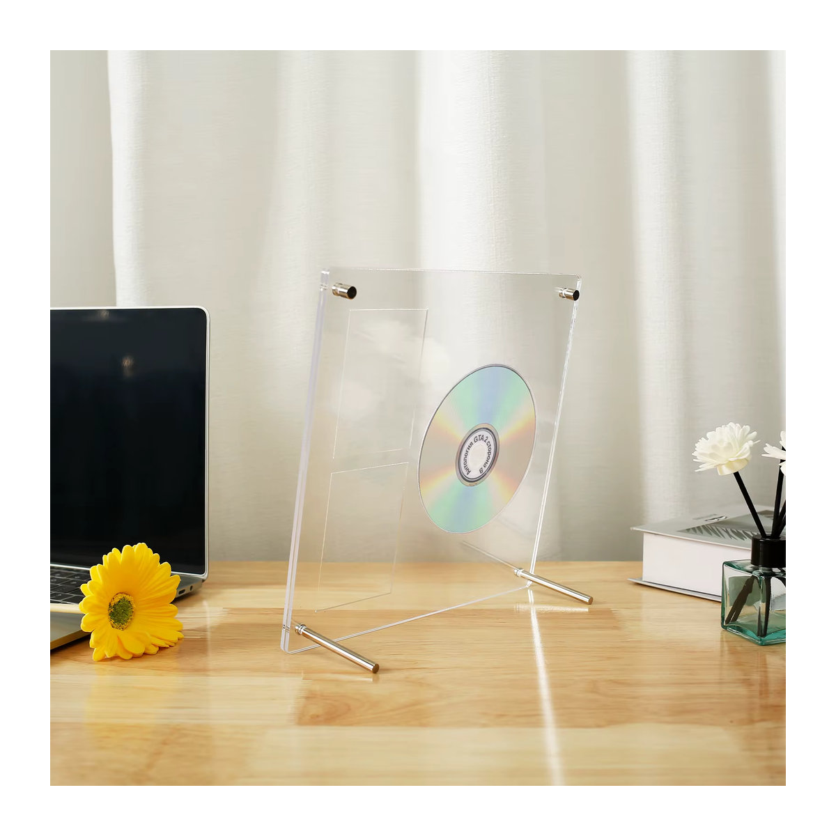 Willstar Acryl Displayständer Transparent für Postkarten, Bilderrahmen und Kpop Idol-Karten zur Tischaufstellung - Bild 2