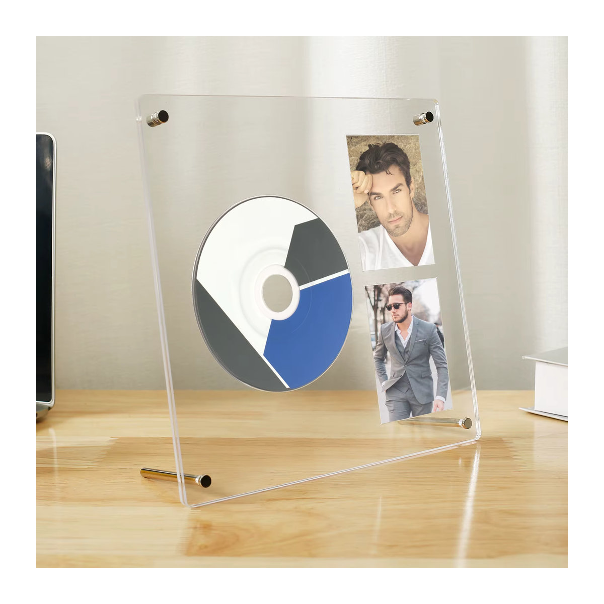 Willstar Acryl Displayständer Transparent für Postkarten, Bilderrahmen und Kpop Idol-Karten zur Tischaufstellung - Bild 5