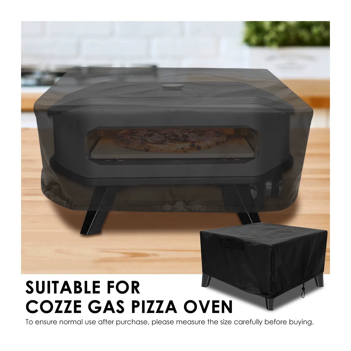 Willstar Pizza Ofen Abdeckung aus wasserdichtem Oxford-Tuch für Outdoor BBQ Grill - Bild 5
