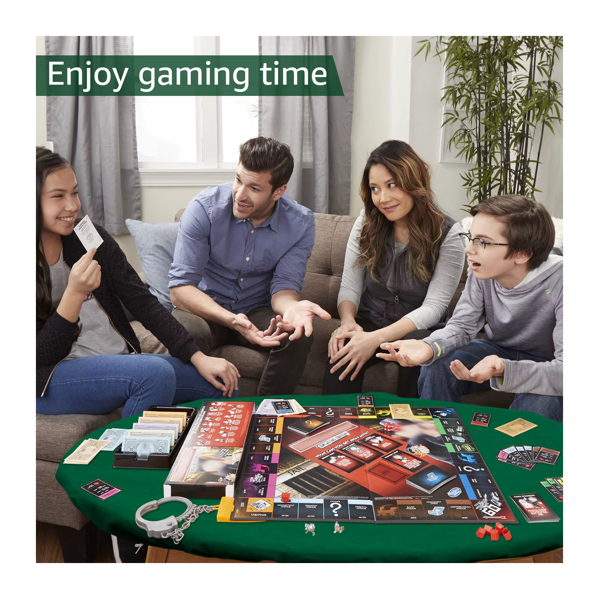 Willstar Runde Tischdecke aus Filz in Grün als elastischer Schutz für deinen Kartentisch oder Poker Tisch - Bild 6