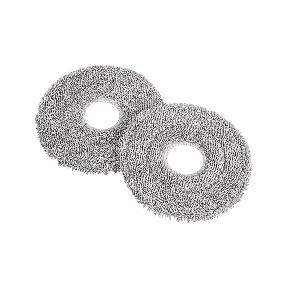 WINDNINJA Mikrofaser Mopptuch in Weiß für Xiaomi S20 Plus, S10 Plus, X10 Plus, X20 Plus, M30 Pro und M30S Roboterstaubsauger Ersatzteil-Kit - Bild 5
