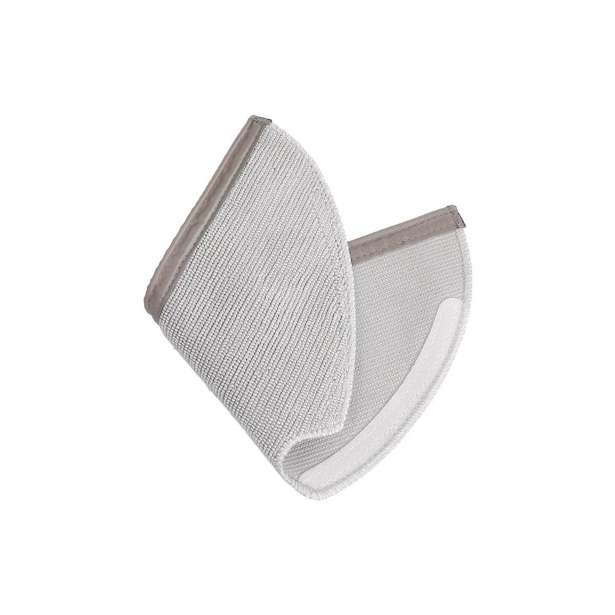 WINDNINJA Vollflächiger Mikrofaser Wischmopp in Grau für Roborock S50 S51 S55 S5 S5 Max S6 S60 S65 S6 Max T8 Q7 Plus Q7 MAX Plus Q8 Max Q5 Pro Staubsauger - Bild 4