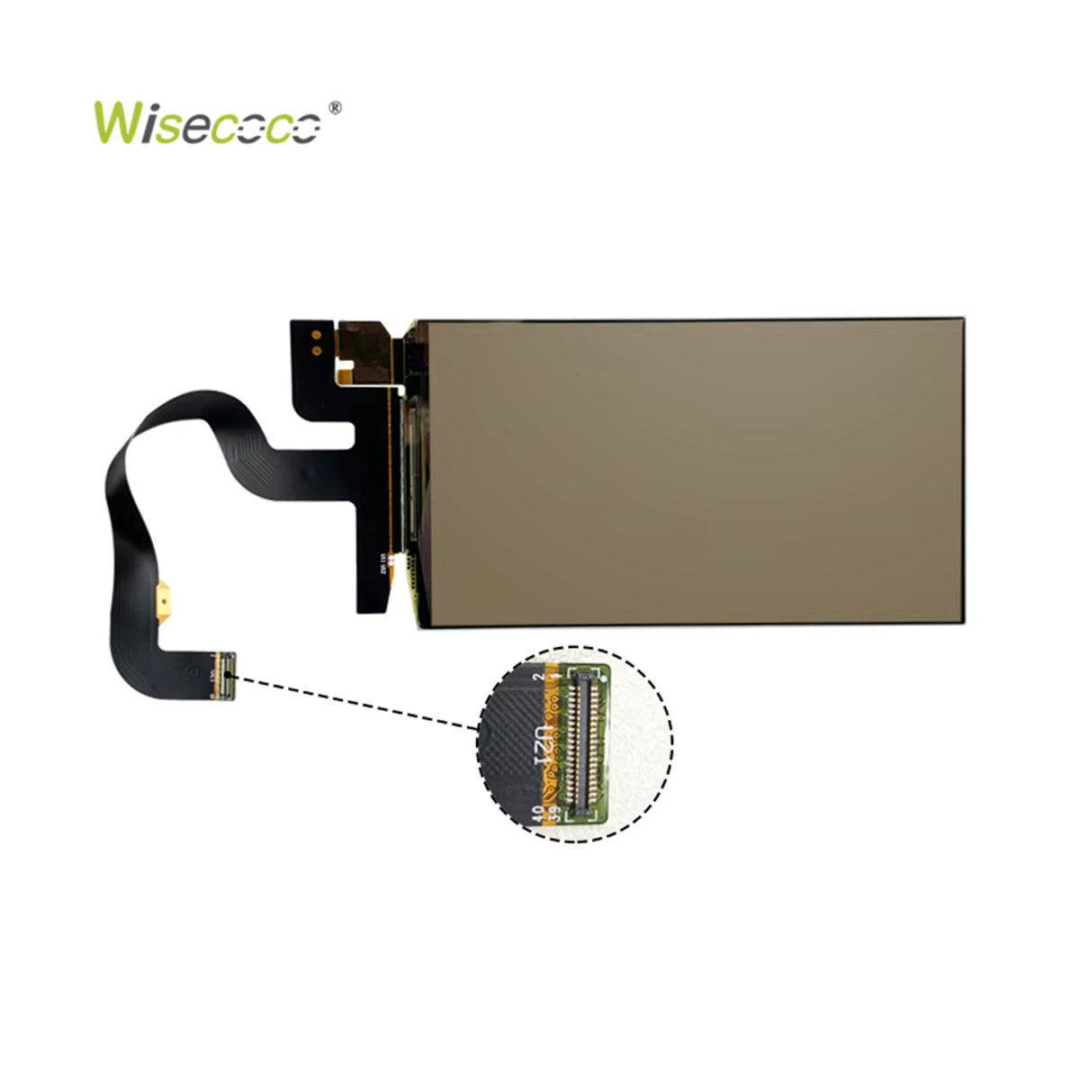 Wisecoco 5,5 Zoll IPS Display mit Touch Panel in Schwarz, 1920x1080 Auflösung für Raspberry Pi 4 3B, Spielekonsolen und TV Boxen - Bild 2