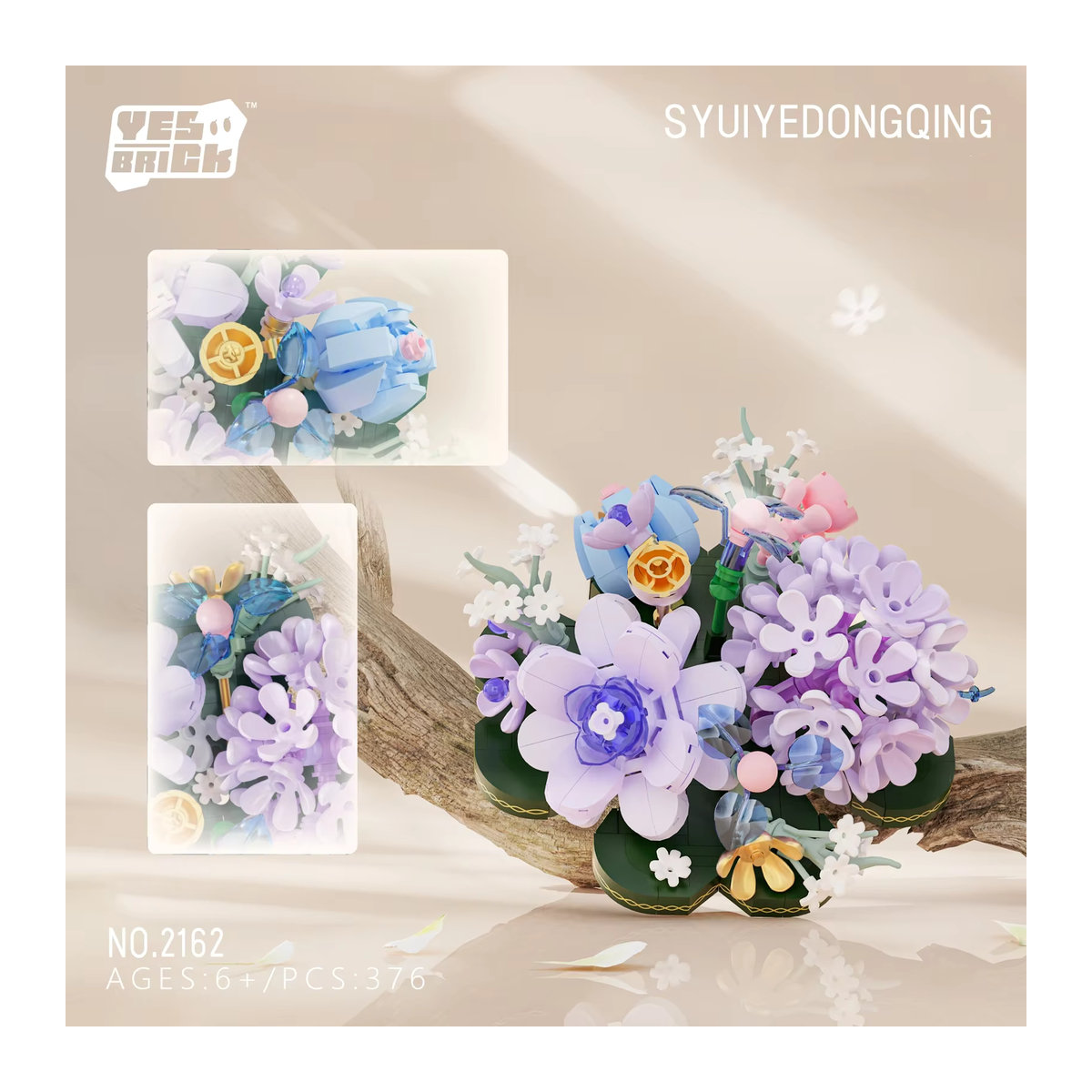 WLtoys Blumenstrauß-Bauset aus Kunststoff in Mehrfarbig als DIY-Dekoration und botanische Sammlung für Kinder - Bild 5
