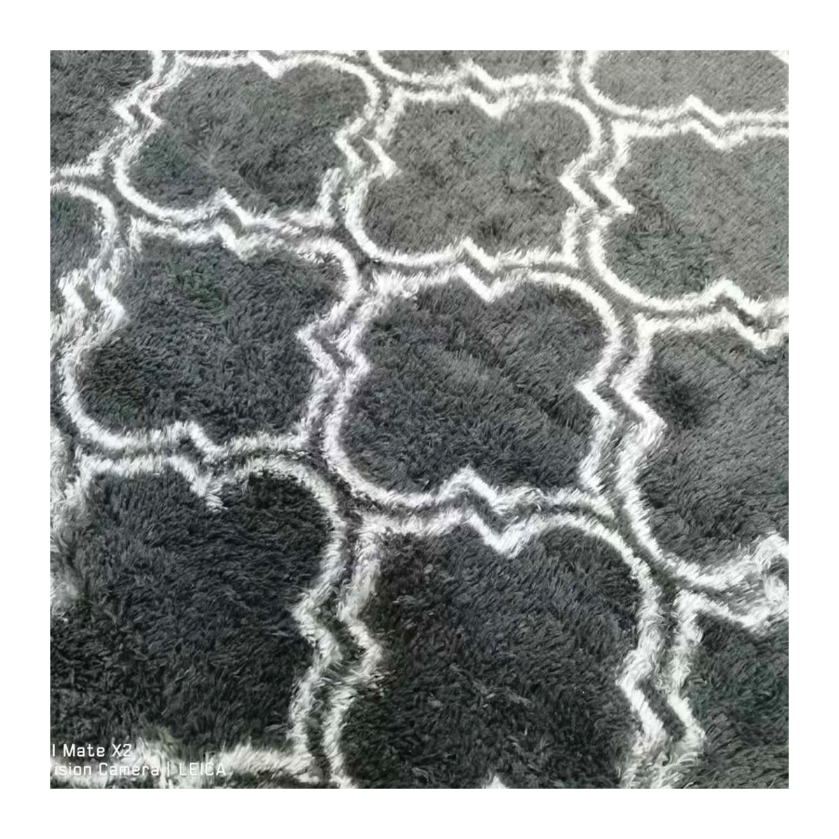 Wohnzimmerteppich Shaggy DECOR Grey Lantern rutschfest und weich in B/T: 150 x 80 cm - Bild 7