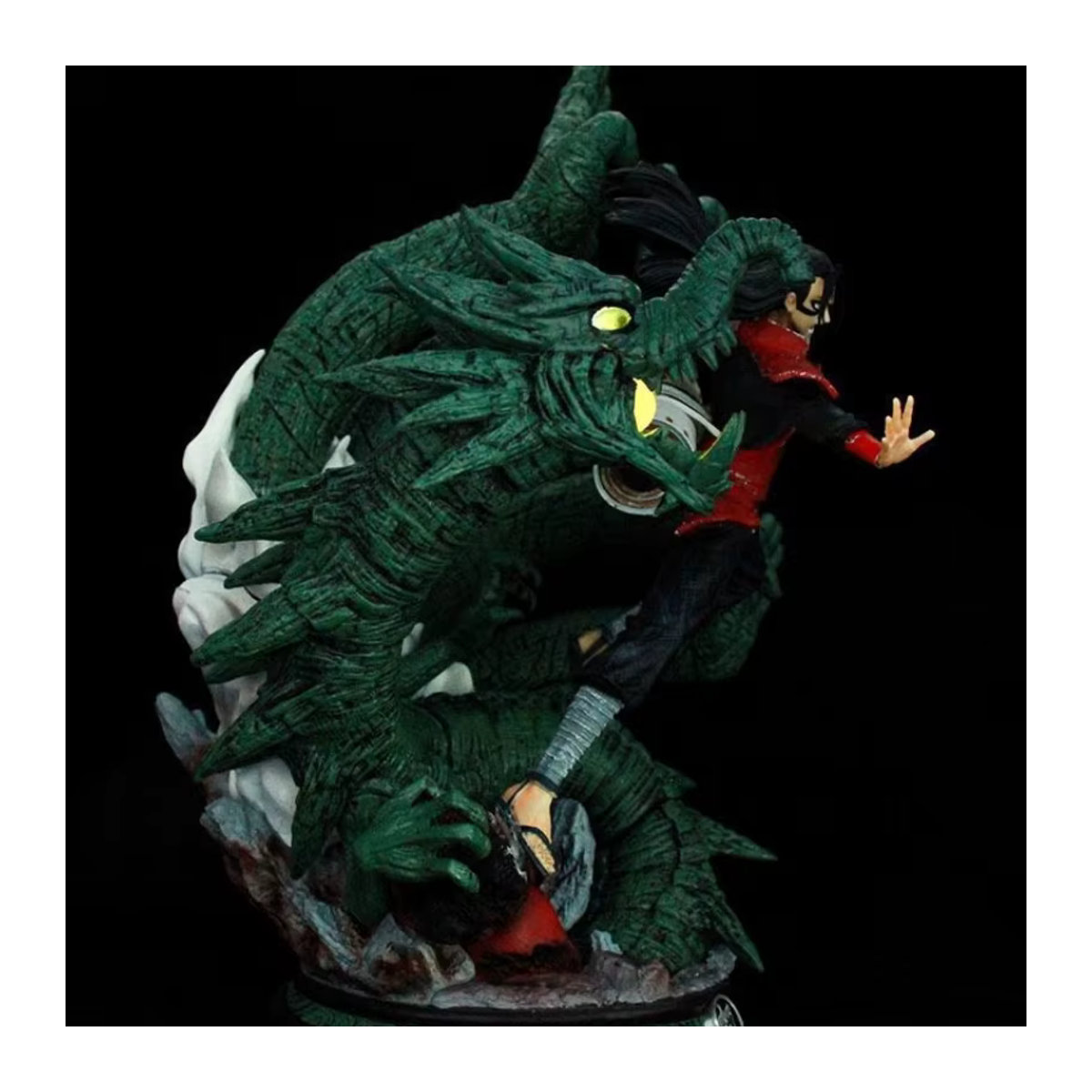 Wolken Studio Naruto Anime Figur Senju Hashirama Shodai Hokage Desktop Dekoration, mehrfarbig, Höhe: 46 cm - Bild 3