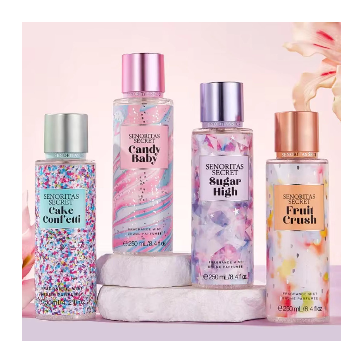 Woman Secret Entice Körperspray Vanille Blume Fruchtduft 250 ml - Bild 3