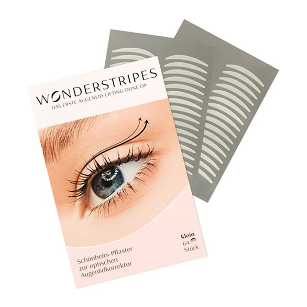 Wonderstripes Klebestreifen transparent, 64 Stück - Bild 1
