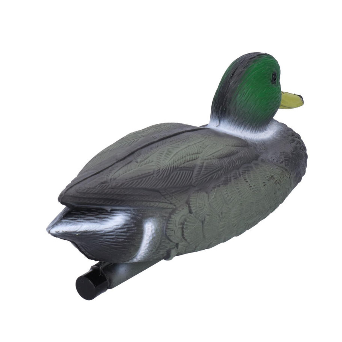 Wosawe Outdoor Sports Schwimmende Simulations-Jagdente in Grün für Garten, Pool und See, Länge: 26 cm, Breite: 11,5 cm - Bild 3