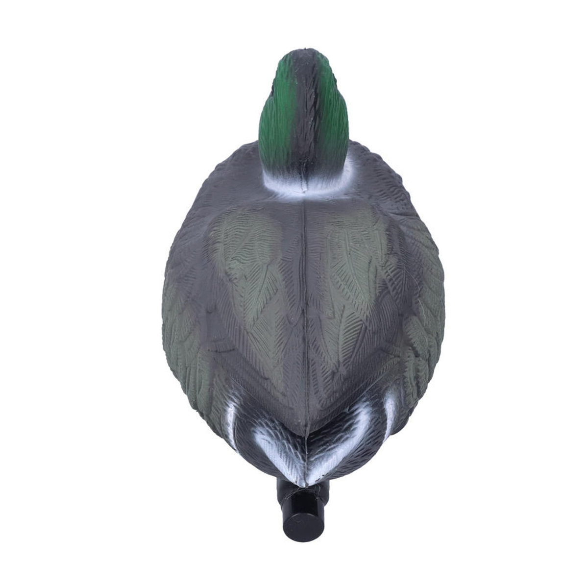 Wosawe Outdoor Sports Schwimmende Simulations-Jagdente in Grün für Garten, Pool und See, Länge: 26 cm, Breite: 11,5 cm - Bild 5