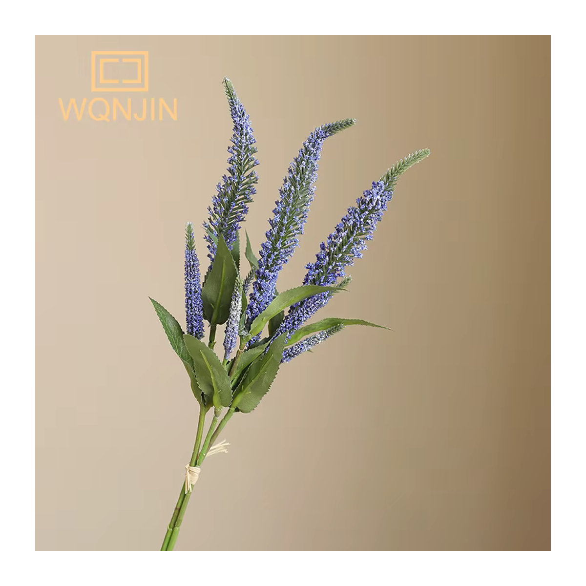 WQNJIN Lavendel künstliche Blumen Set, 3 Zweige in Lila und Weiß zur Dekoration für Hochzeit und Zuhause - Bild 4