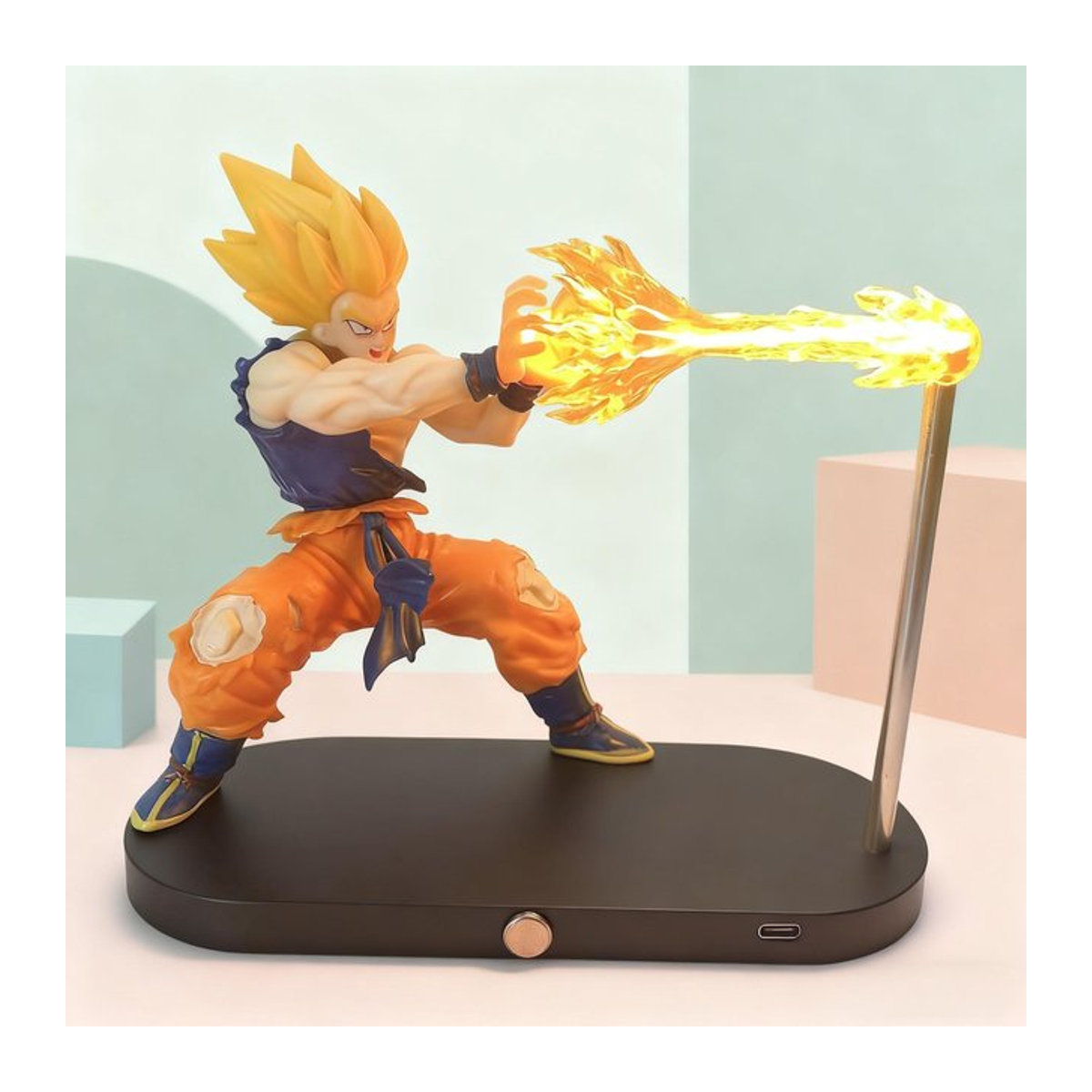 Wucifang Bags Goku Anime Modell Nachtlicht als kreative Tischdekoration in Multicolor - Bild 1