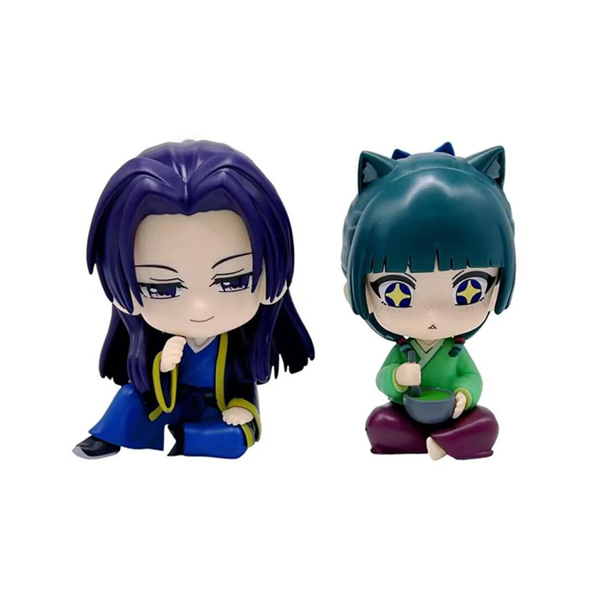 Wucifang Jewelry Anime Figur Die Tagebücher der Apothekerin Maomao aus PVC als niedliche Mini-Puppe für Sammler und Fans, Höhe: 12 cm - Bild 1