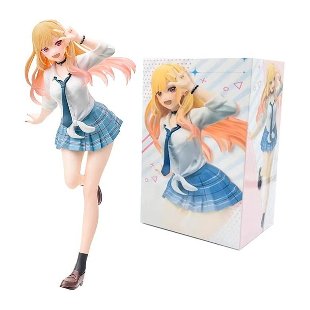 Wucifang Jewelry Marin Kitagawa Anime Figur aus My Dress-Up Darling in Multicolor, PVC Modell, Höhe: 19 cm - Bild 1