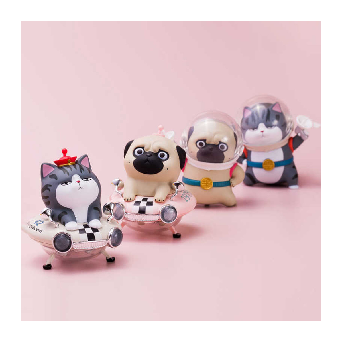 Wuhuang Bazhahei Galaktische Streifzüge Serie Blind Box Figur Multicolor - Bild 1