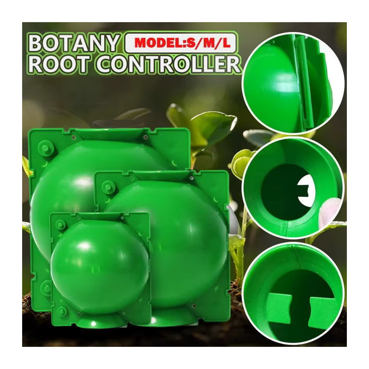 Wurzelzuchtbox für Gartenpflanzen zur Wurzelballenbildung und Pfropfung - Bild 2