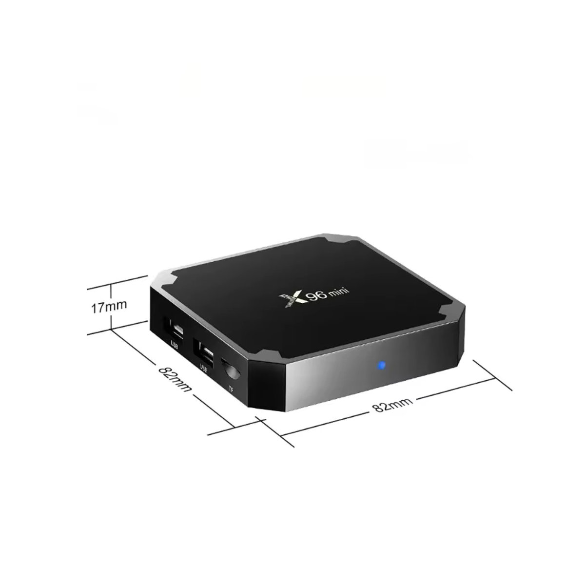X96 Mini Smart TV Box Android 4K WLAN Set-Top-Box Schwarz - Bild 5
