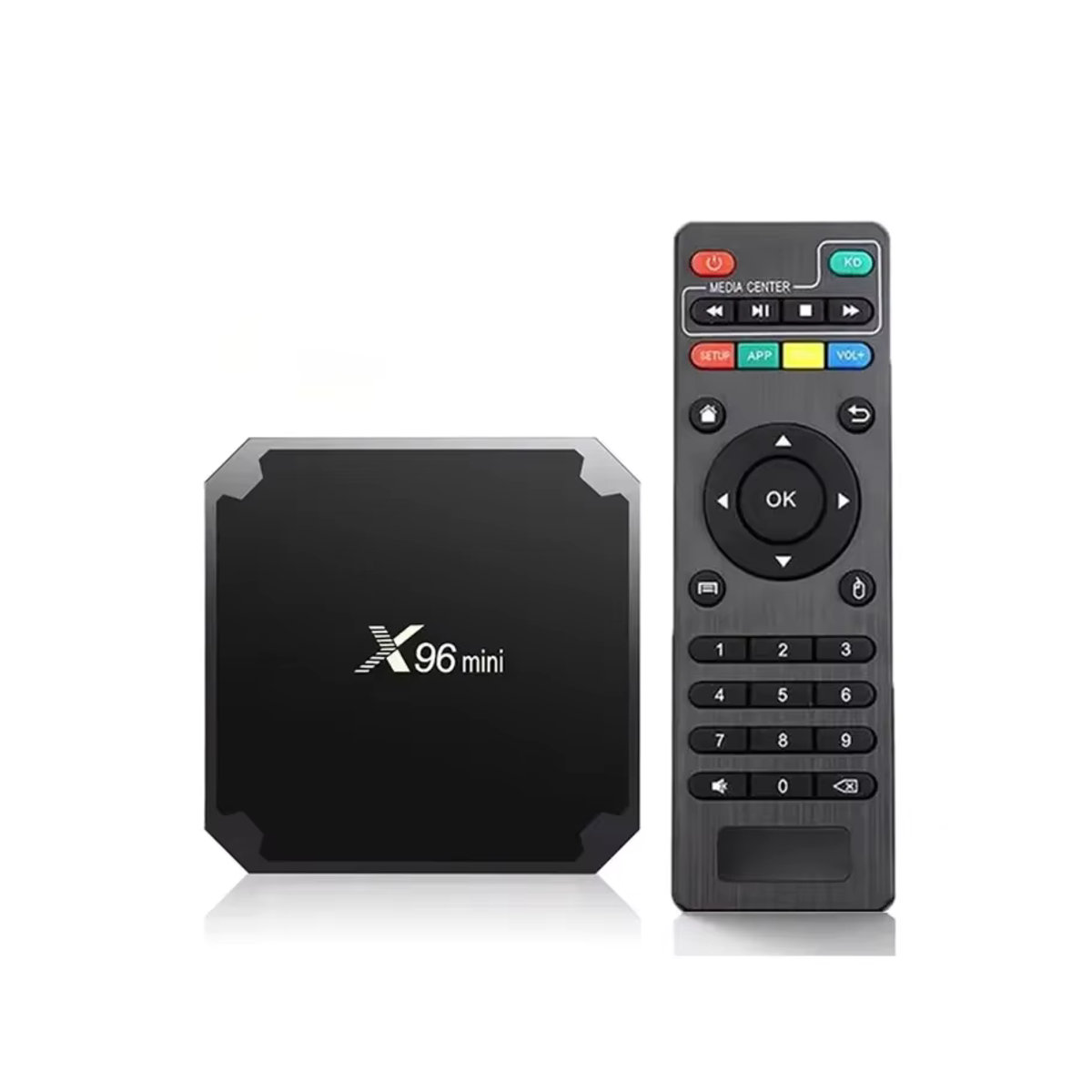 X96 Mini Smart TV Box Android 4K WLAN Set-Top-Box Schwarz - Bild 7