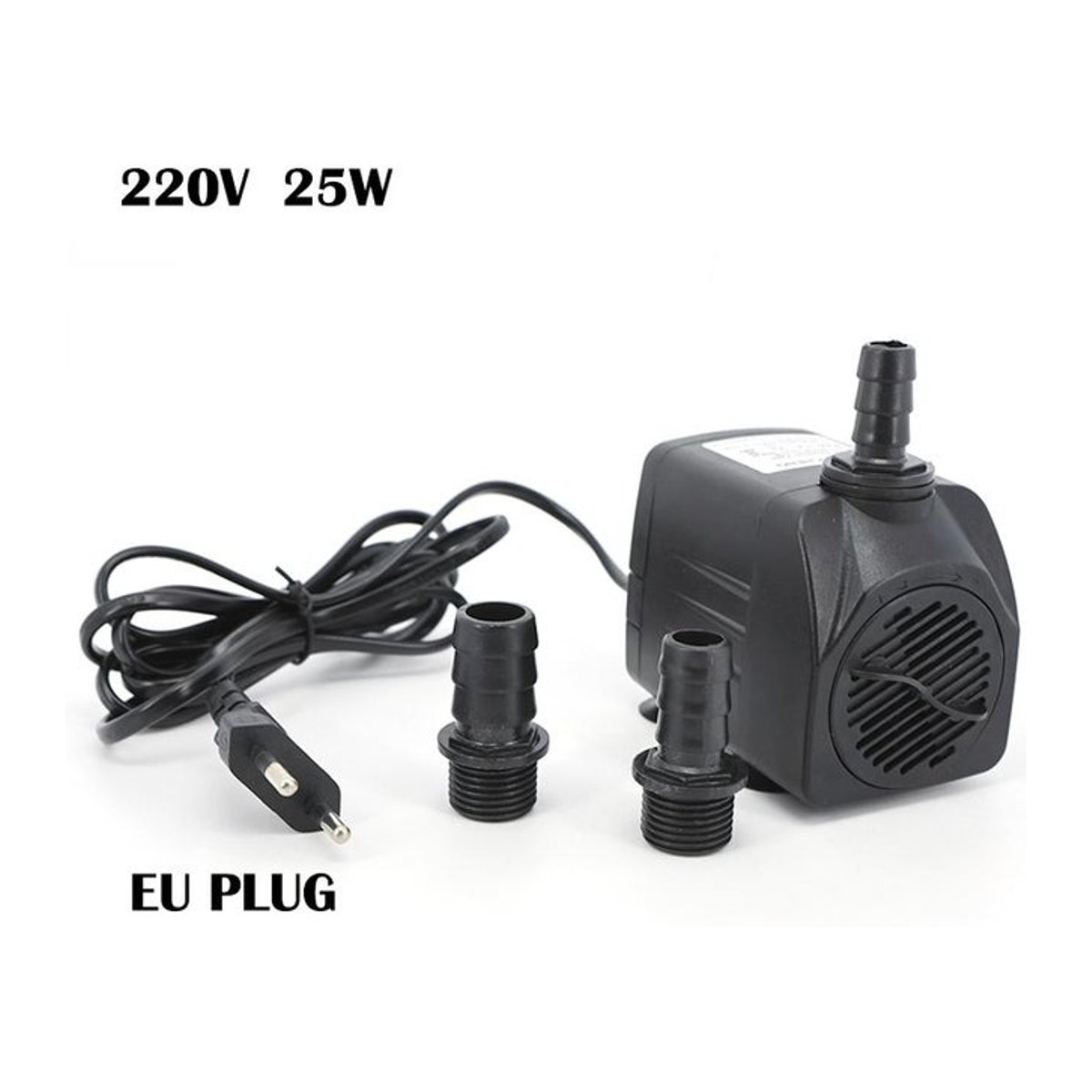 XHJ12 Tauchwasserpumpe 25W mit 1800L/H für Aquarium, Teich und Brunnen, AC 220V mit EU-Stecker - Bild 1