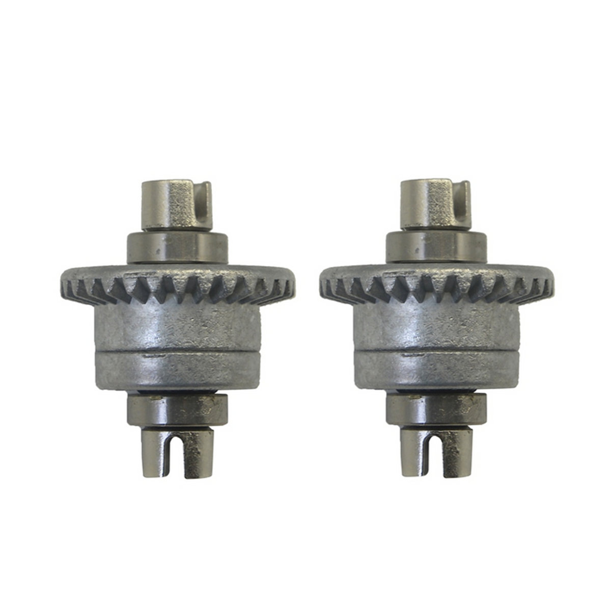 Xinlehong Metall Differential QZJ05 Ersatzteil-Set für 1/16 RC Autos in Silber und Pinkish Grey, 2 Stück - Bild 1
