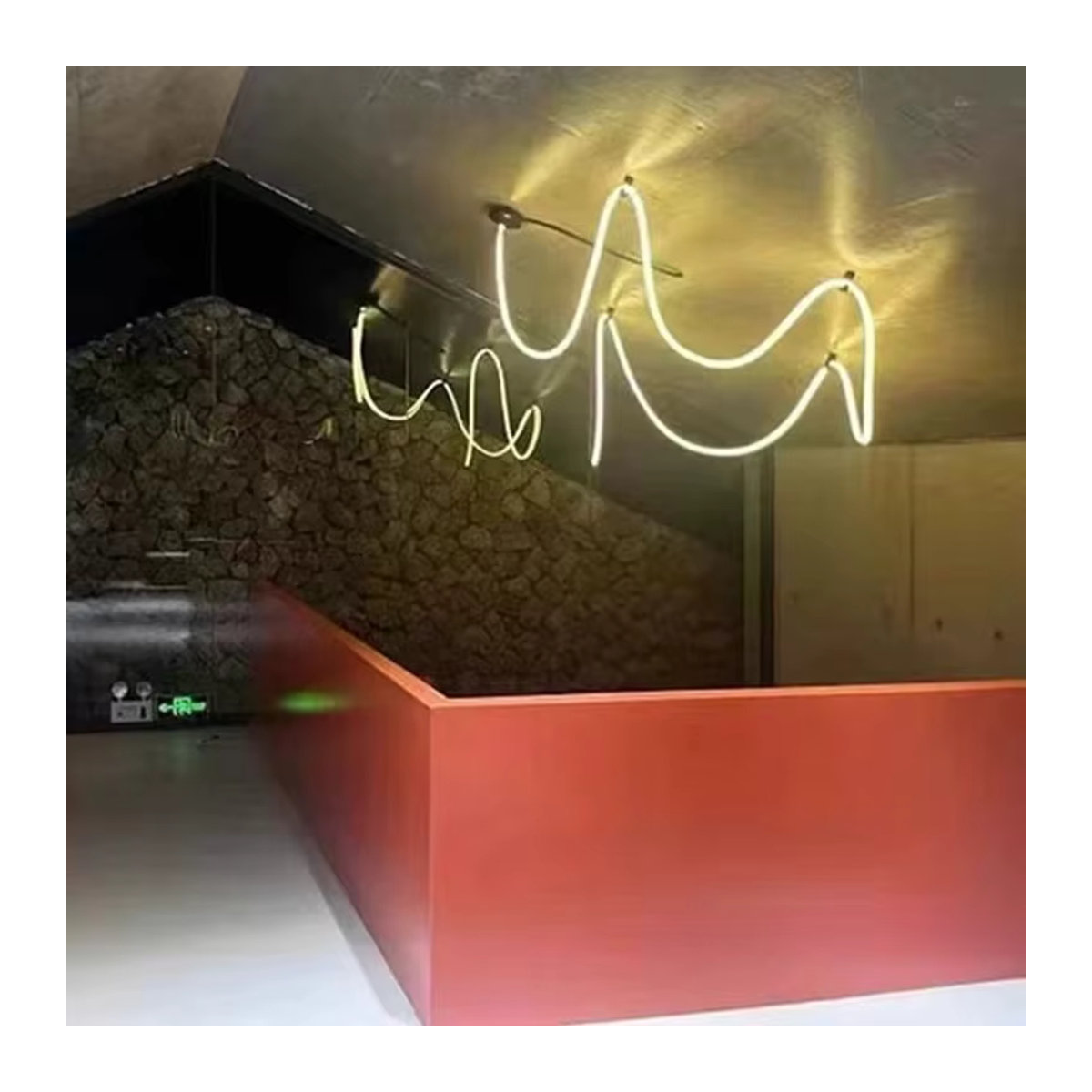 xiuxiu Designer-DIY-Kronleuchter aus Silikon mit Kunst-Umwicklungs-Linien für Wohnzimmer, Esszimmer und Schlafzimmer - Bild 3