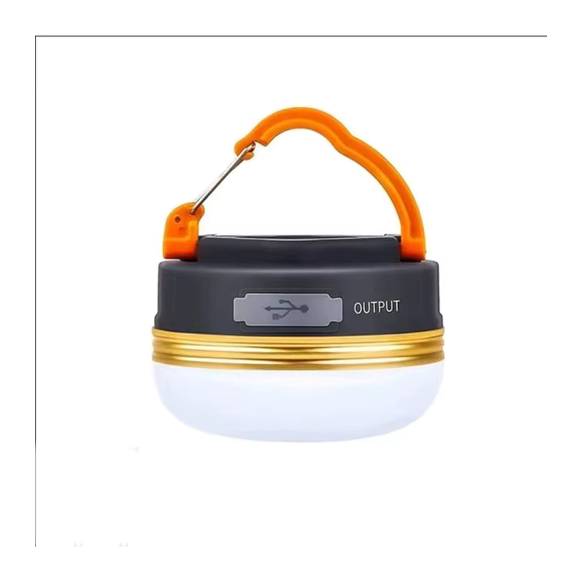 XIWANGFIRE Tragbare Mini-Campingleuchte mit USB-Ladefunktion, Powerbank-Funktion und Magnet sowie Haken für Camping, Zelt und Angeln - Bild 7