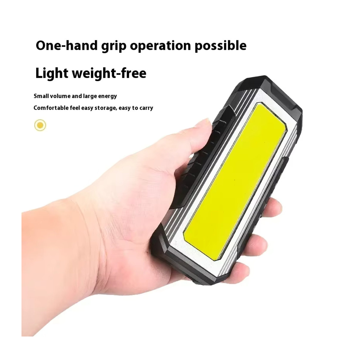 XIWANGFIRE Wasserdichte COB-Arbeitslampe mit Magnet und 4000 mAh Akku, tragbare Multimode-Taschenlampe mit XPE-Leuchte für Camping und Outdoor - Bild 3