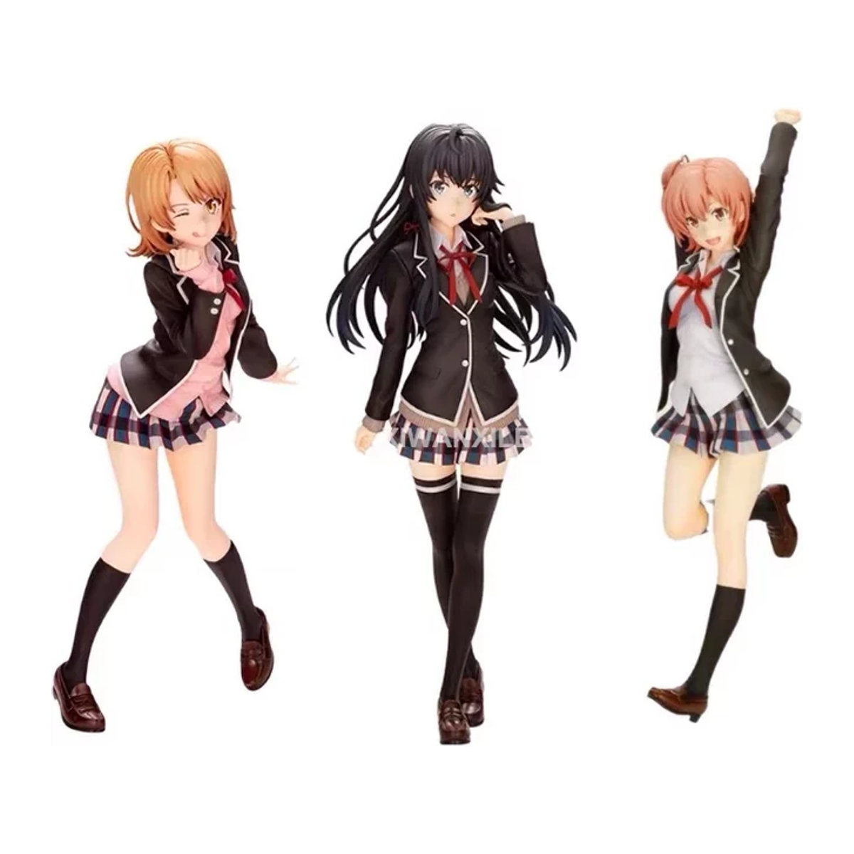 XIWANXILE Anime Figur Meine Teenager romantische Komödie Snafu Yui Yuigahama und Yukino Yukinoshita Modell Puppe, mehrfarbig, Höhe: 21 cm - Bild 1