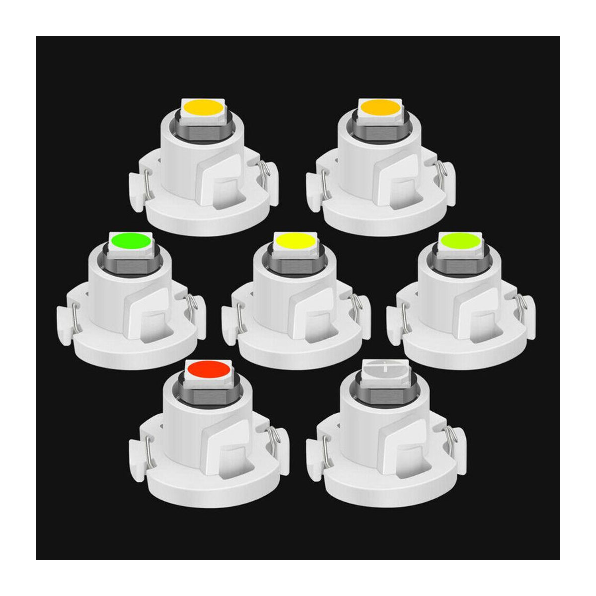 XST Car LED Lights Set mit 10 Stück Superhelle T3 T 4,2 T 4,7 SMD 3030 Lampen in Weiß für Innenraum, Dashboard und Instrumentenbeleuchtung mit Canbus-System - Bild 3