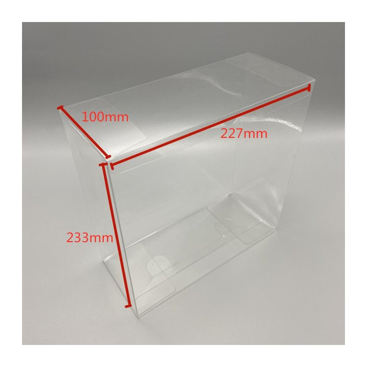 xunbeifang Kunststoffabdeckung Schutzkasten für PS Classic und PS1Mini Kopie Spielkonsole als Aufbewahrungsdisplaybox in minimalistischem Design - Bild 1