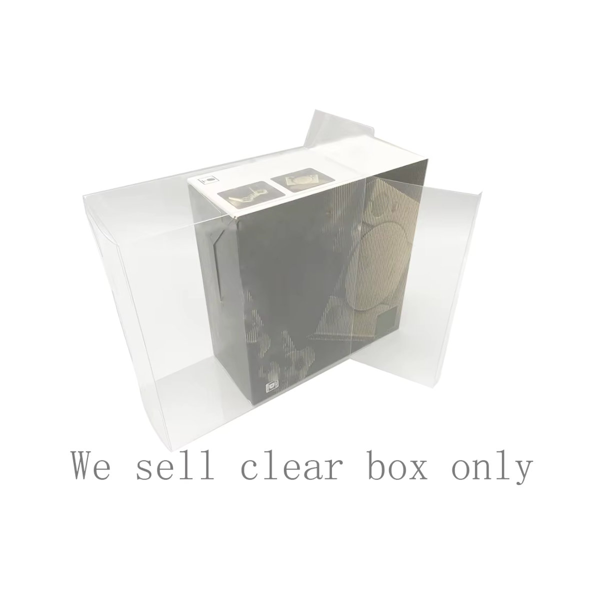 xunbeifang Kunststoffabdeckung Schutzkasten für PS Classic und PS1Mini Kopie Spielkonsole als Aufbewahrungsdisplaybox in minimalistischem Design - Bild 2