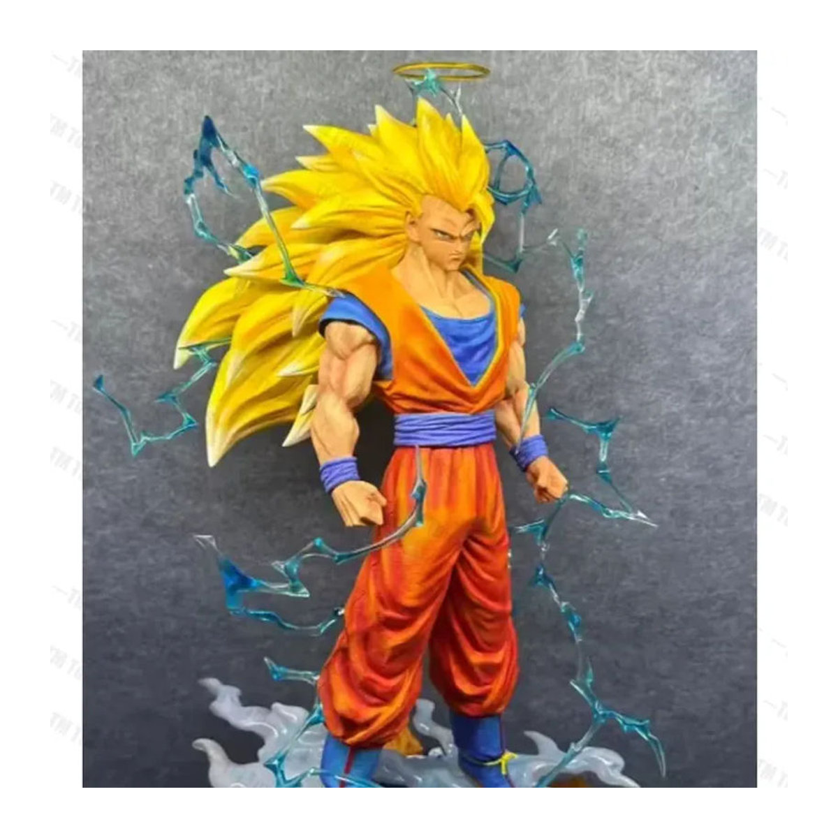 XY Studio Son Goku SSJ3 Dragon Ball Anime-Figur aus Kunststoff, mehrfarbig, Höhe: 43 cm - Bild 6